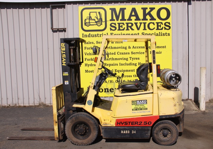 used hyster 2.5t forklift for sale in busselton